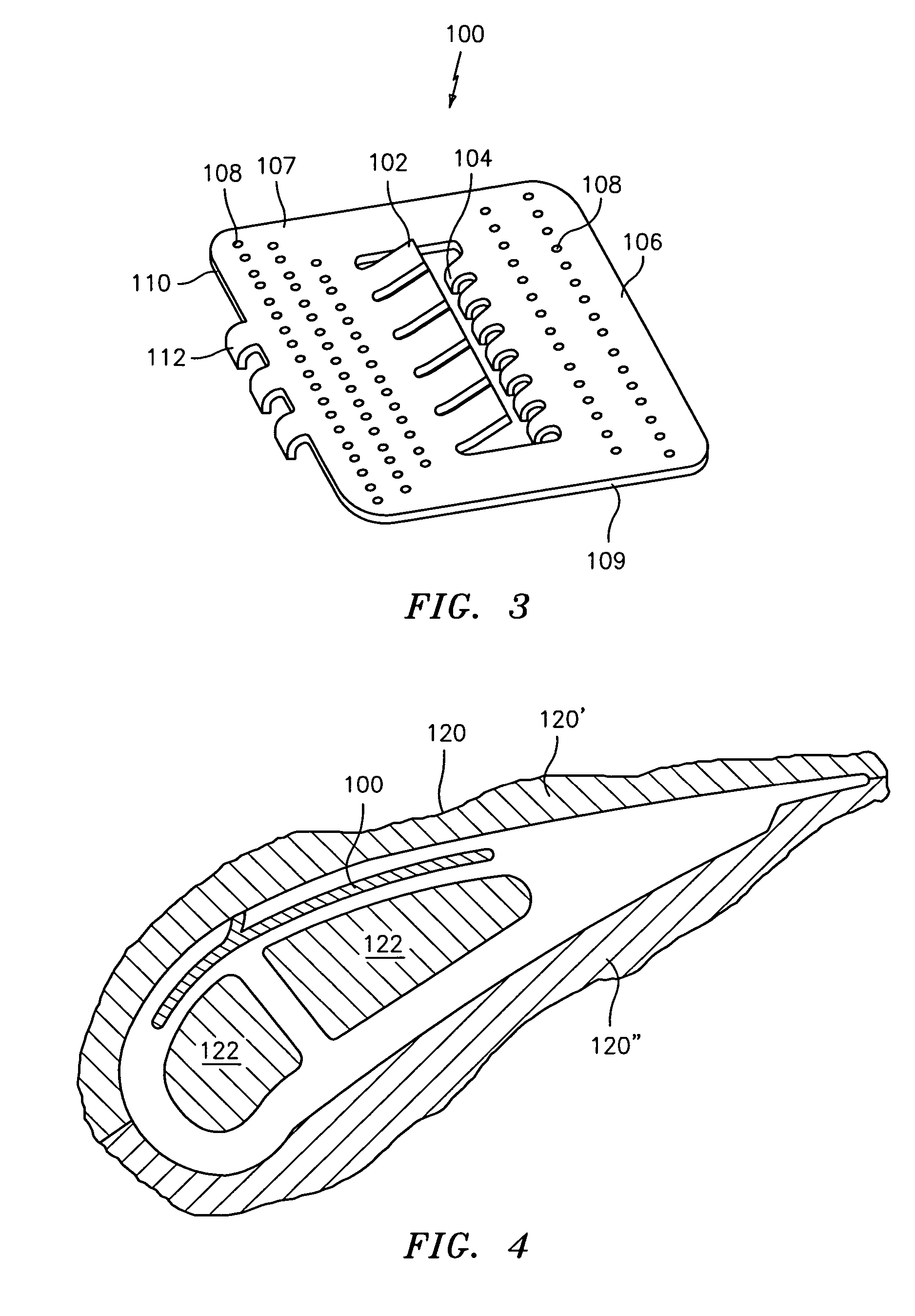 Microcircuit cooling for vanes