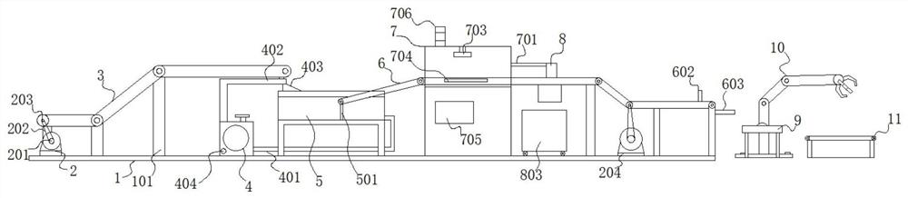 Grabbing and cutting integrated spherical fruit and vegetable sorting machine