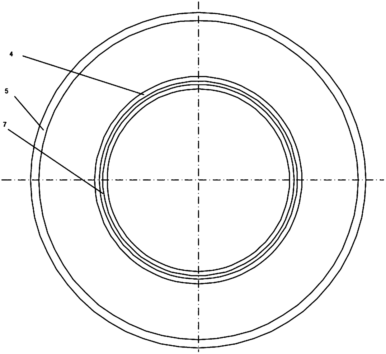 A w-shaped axicon for angular polarization selection