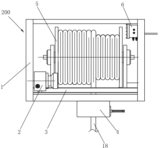 Underwater object lifting device