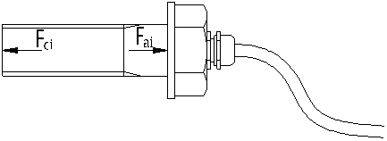 Real-time monitoring device and method for borne pressure of hobs of normal pressure hob-changing cutterhead