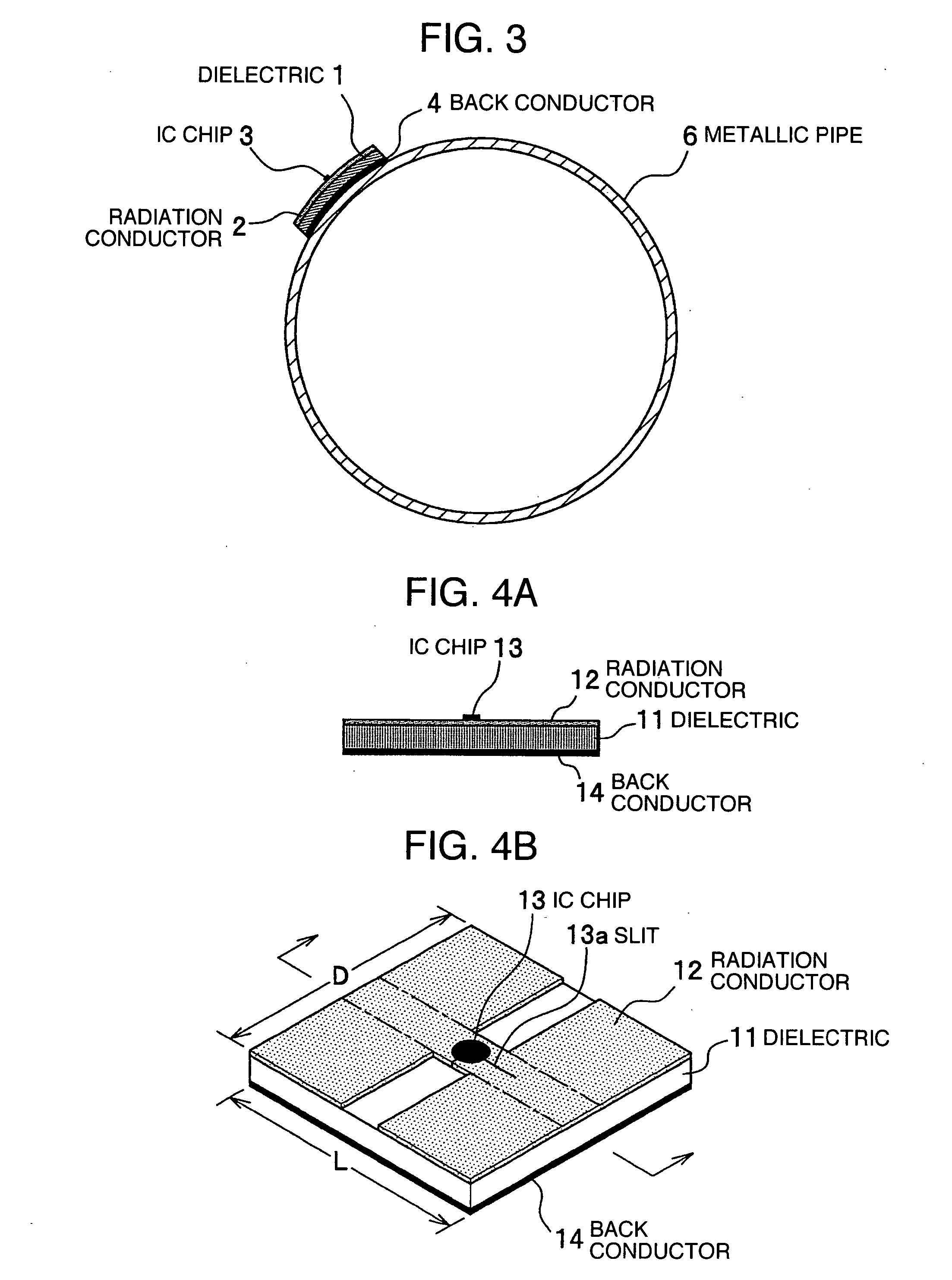 Radio frequency identification tag with improved directivity and coverage distance stability