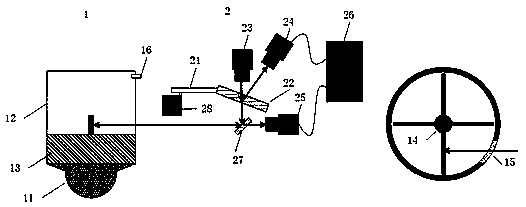 Method for producing antlet glue cake