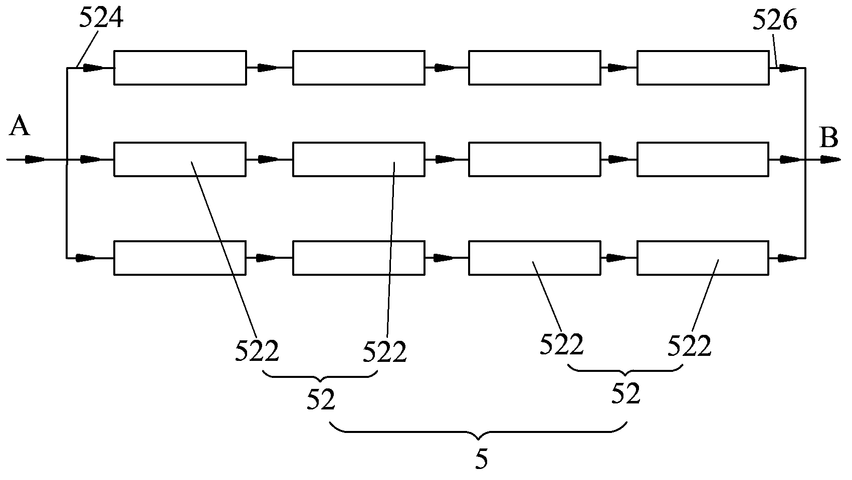 Degasser for removing dissolved gases in reactor coolant of nuclear power station, and method thereof