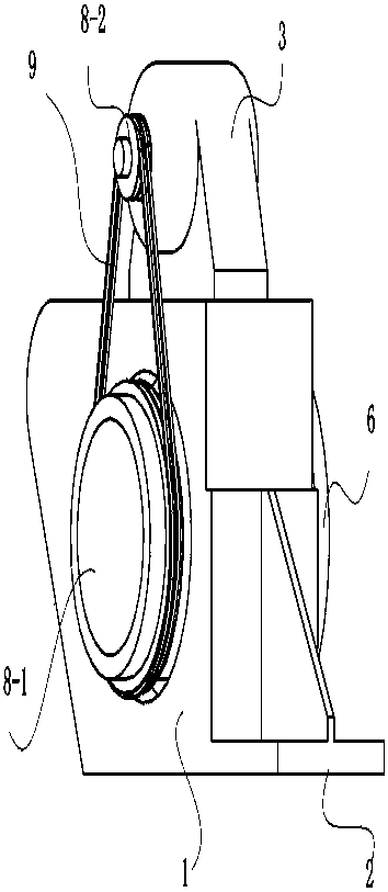 Cyclone milling device high in precision