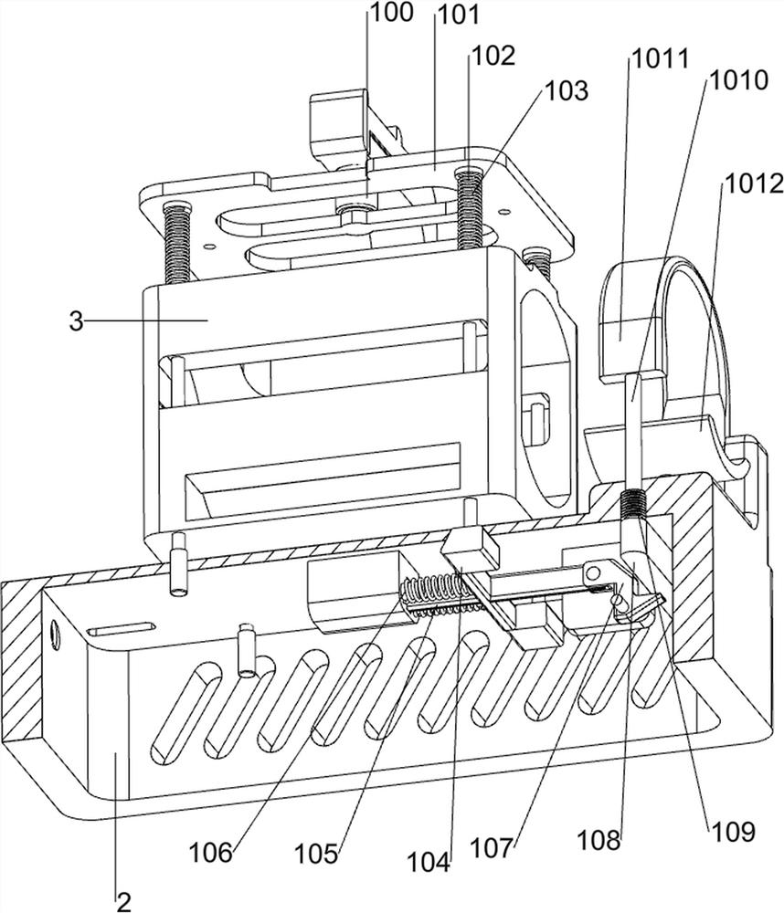 Forearm medicine spraying equipment for burn department