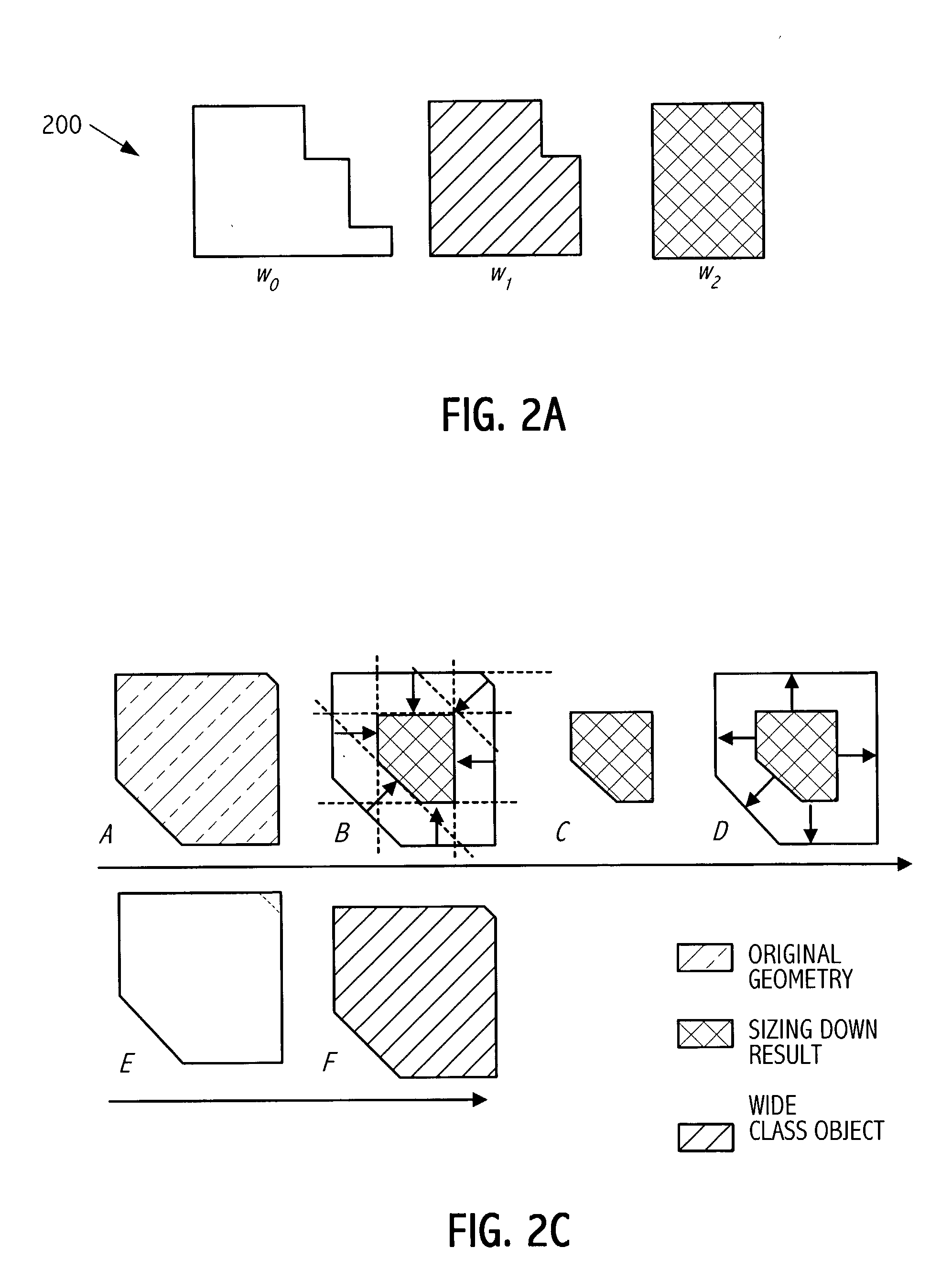 Correction of spacing violations between design geometries and wide class objects of dummy geometries