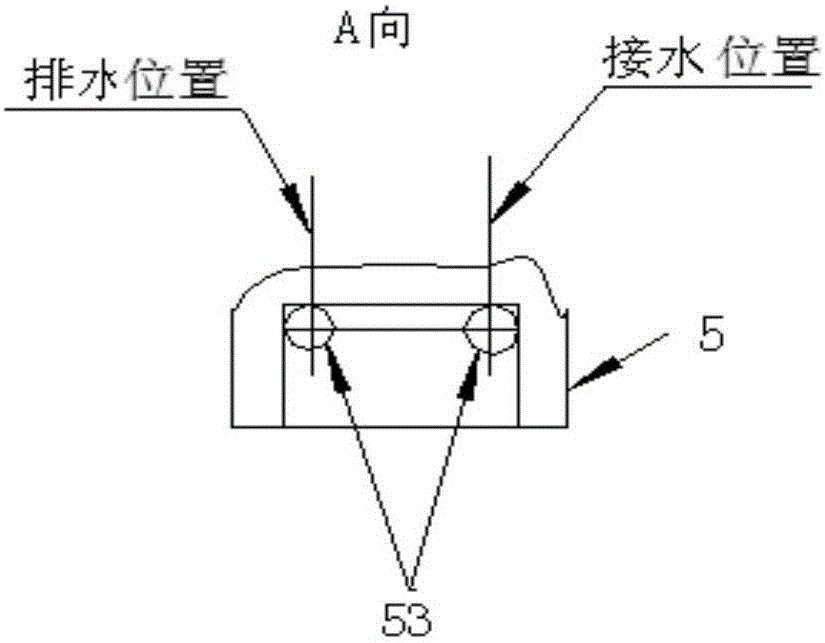 Measuring device for spray unevenness coefficient