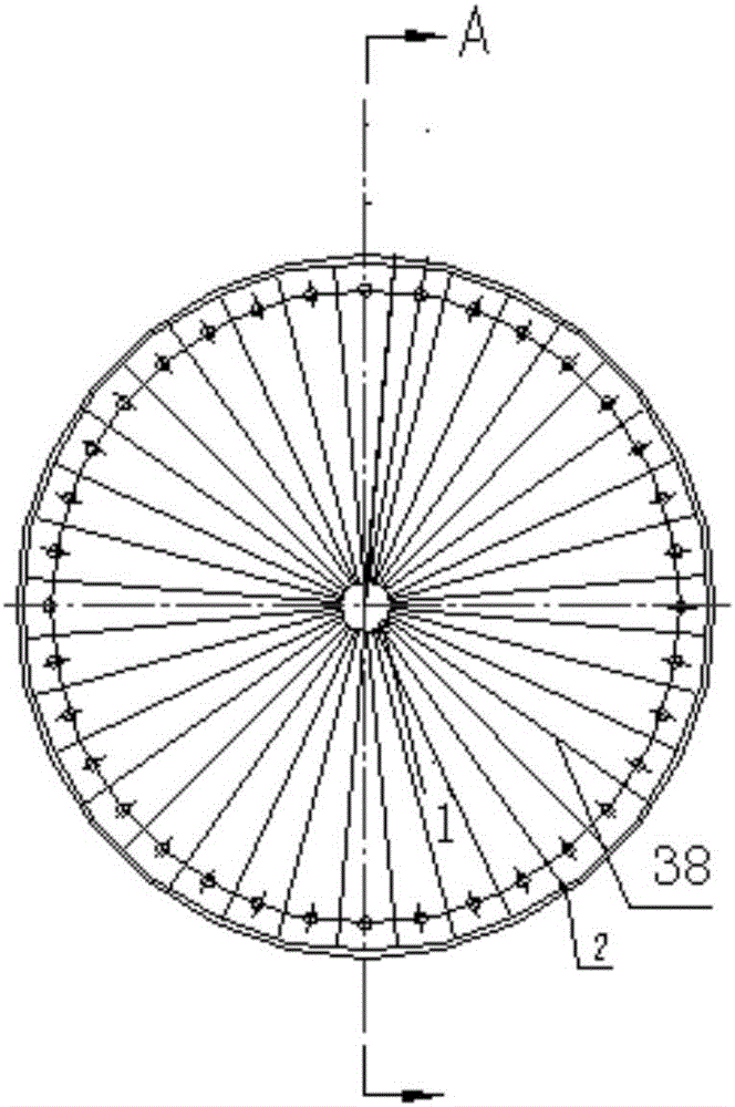 Measuring device for spray unevenness coefficient