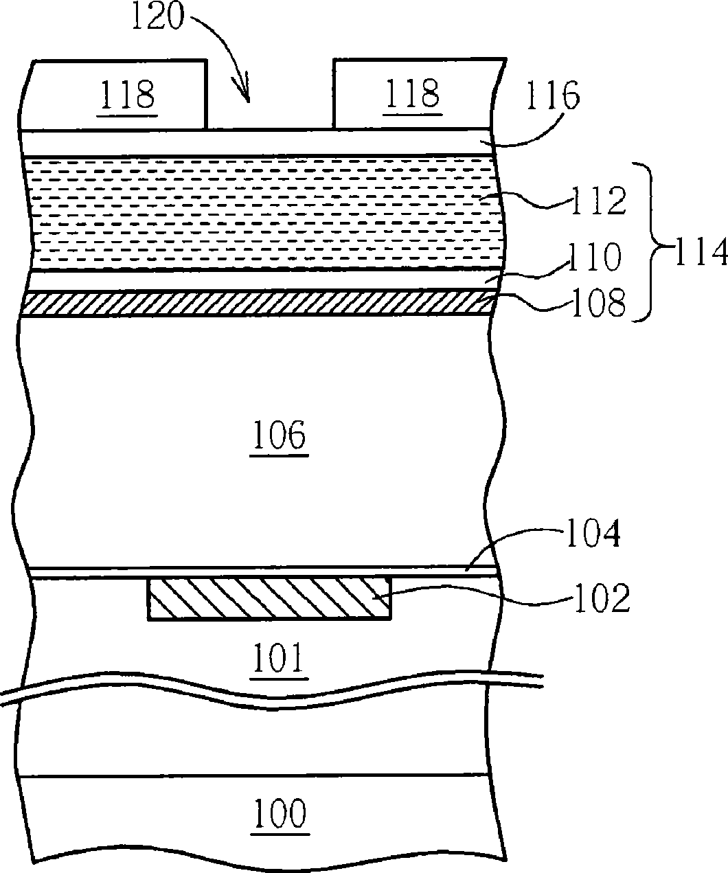 Cleaning method after opening etching