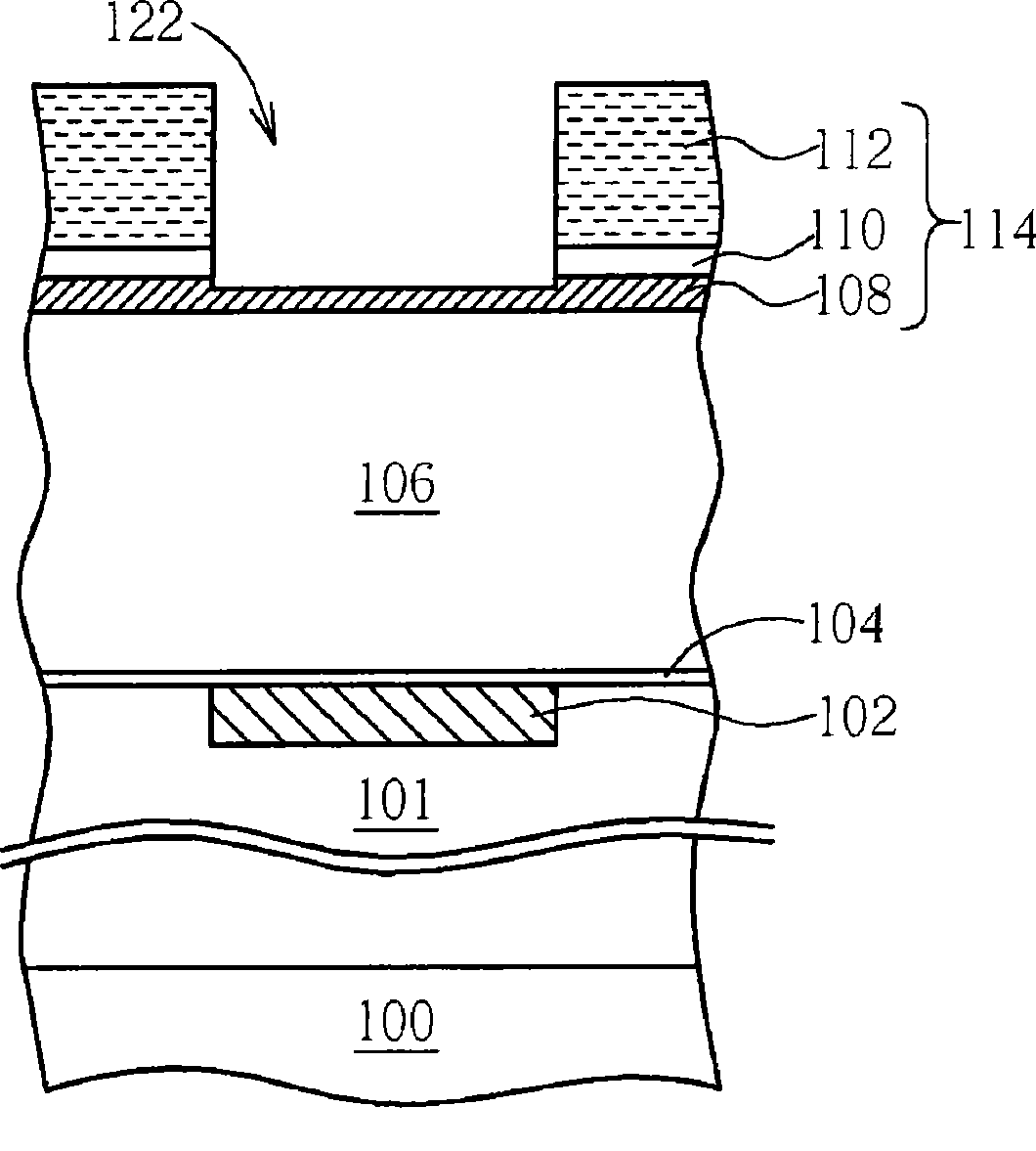 Cleaning method after opening etching