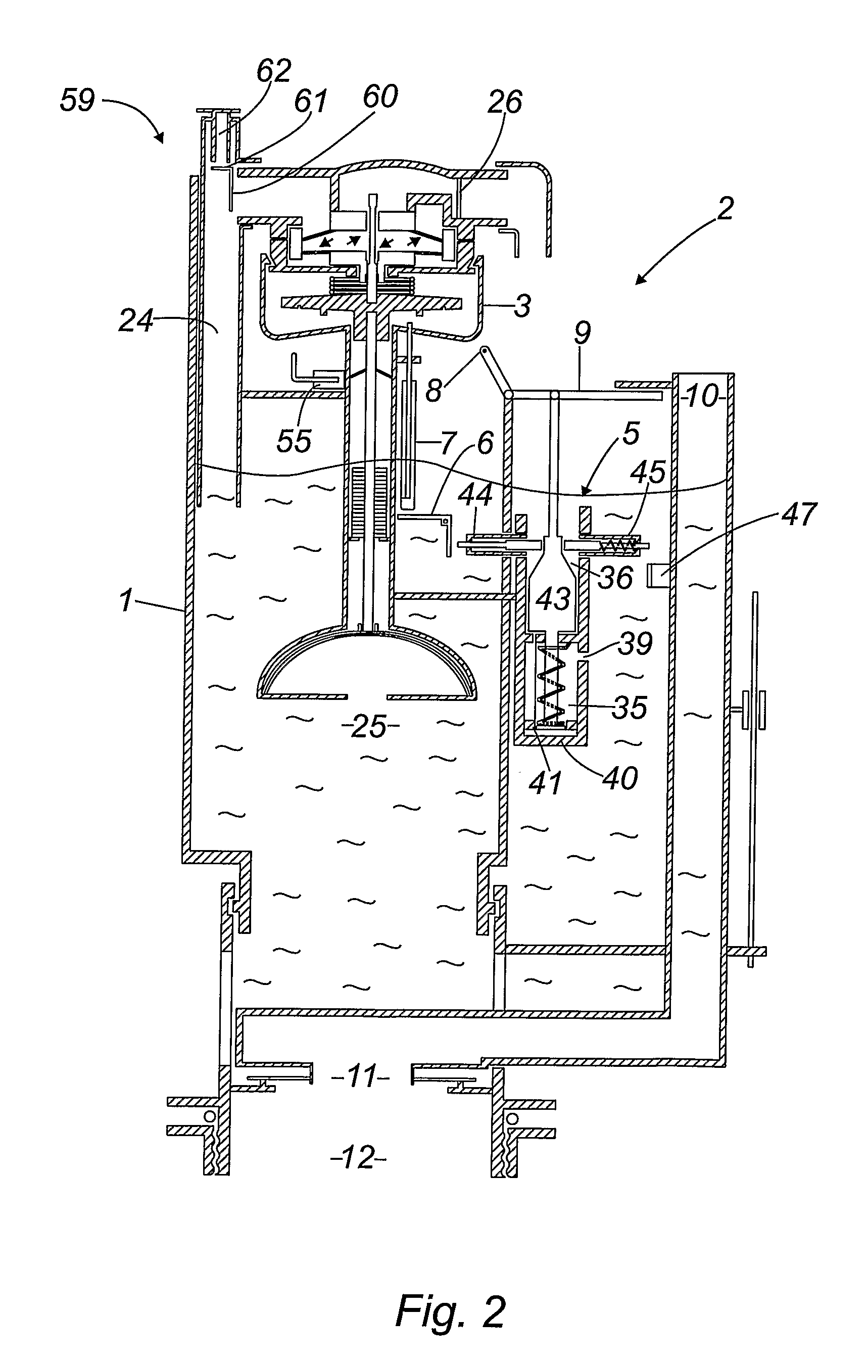 Flushing valve