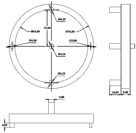 Circular-structure plate heat exchanger for controlling flow by comparing adjacent temperatures