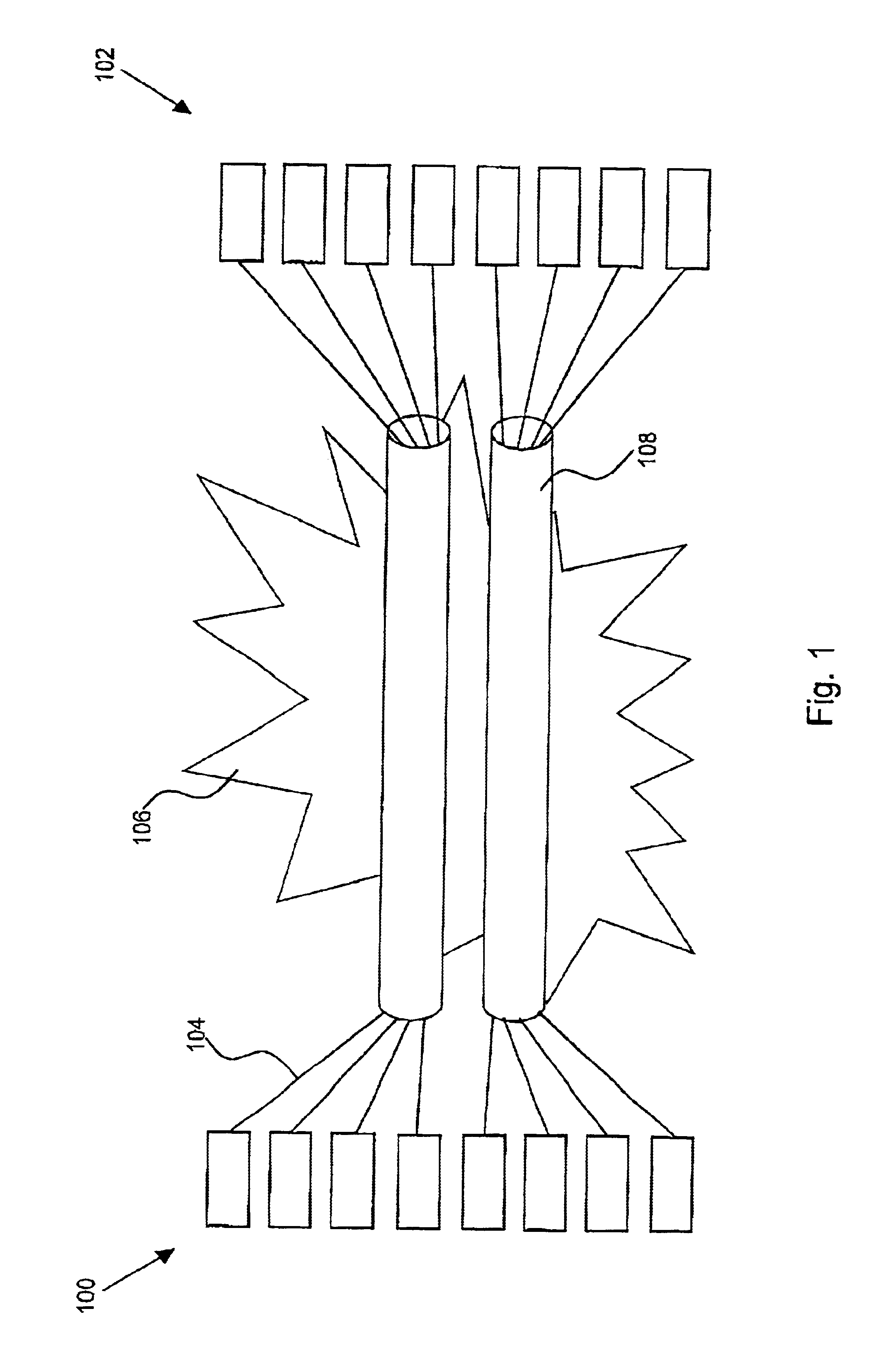 Two-dimensional interleaving in a modem pool environment