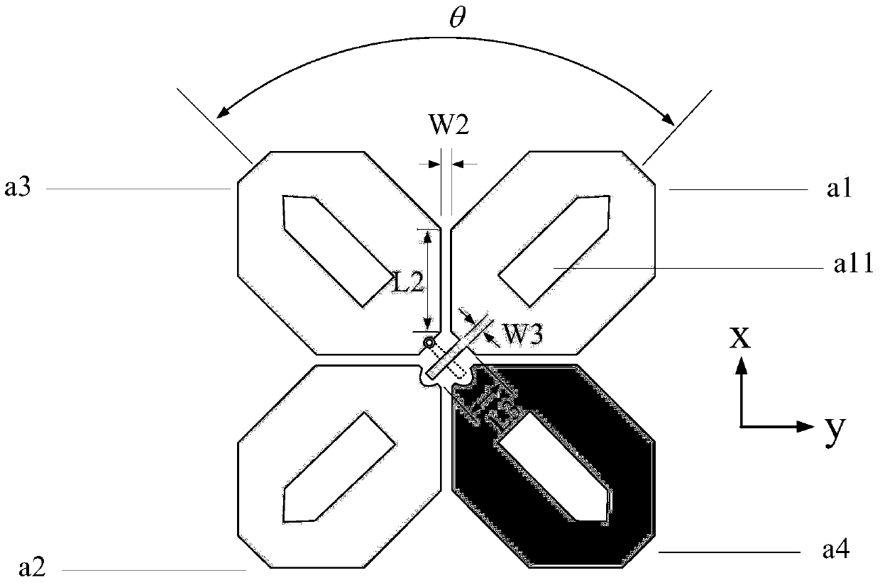 Low Profile Dual Polarized Base Station Antenna