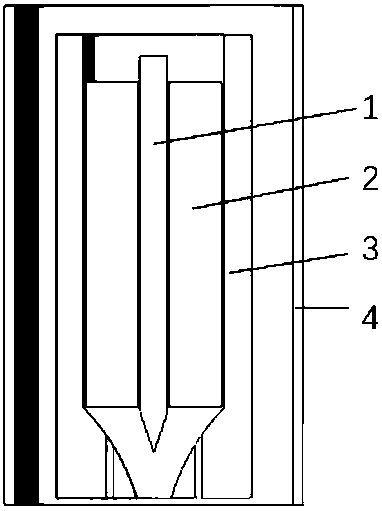 Large depth-of-fusion and large depth-to-width ratio perforated plasma arc welding device and welding method