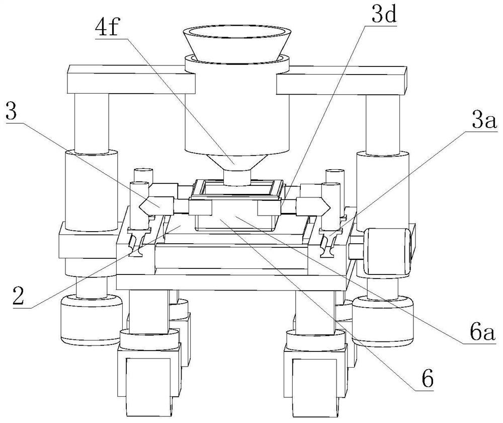 Stable feeding device for silkworm breeding