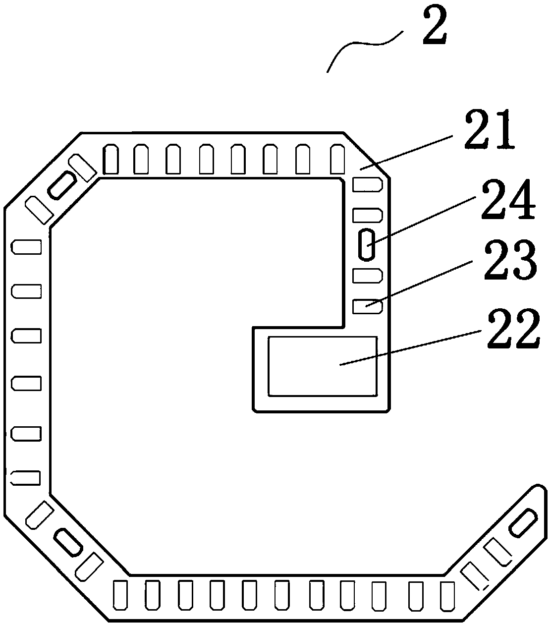 Buckle type LED light source drive integrated lamp