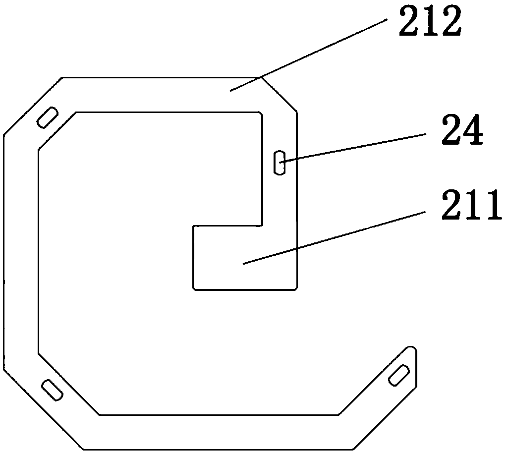 Buckle type LED light source drive integrated lamp