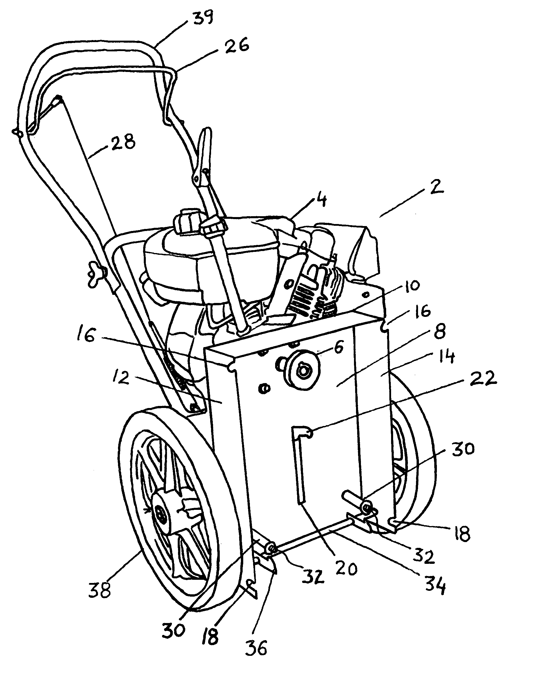 Landscape maintenance device and method of use thereof