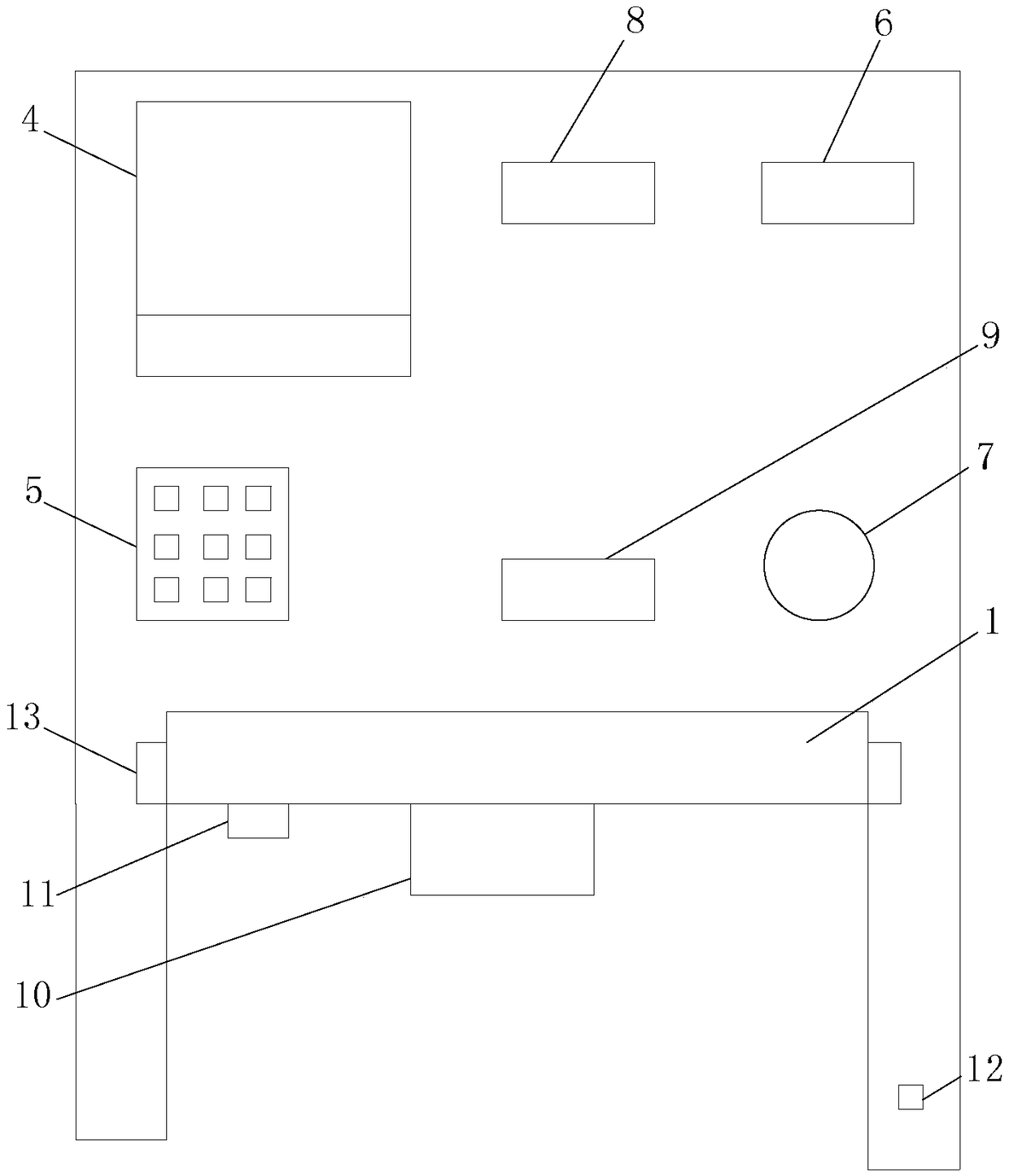 Multifunctional infant nursing bed and working method thereof