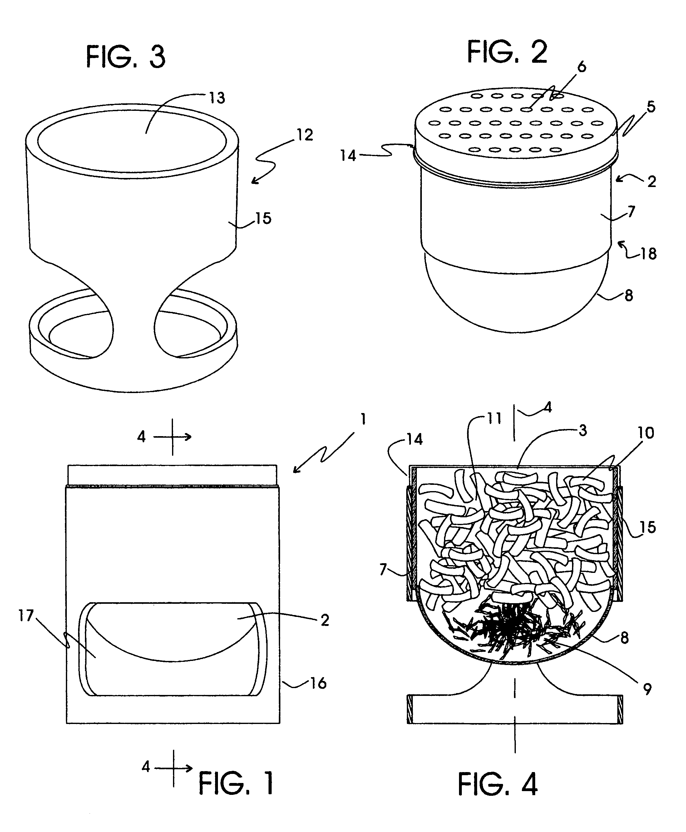 Smoke generator cartridge for food processing