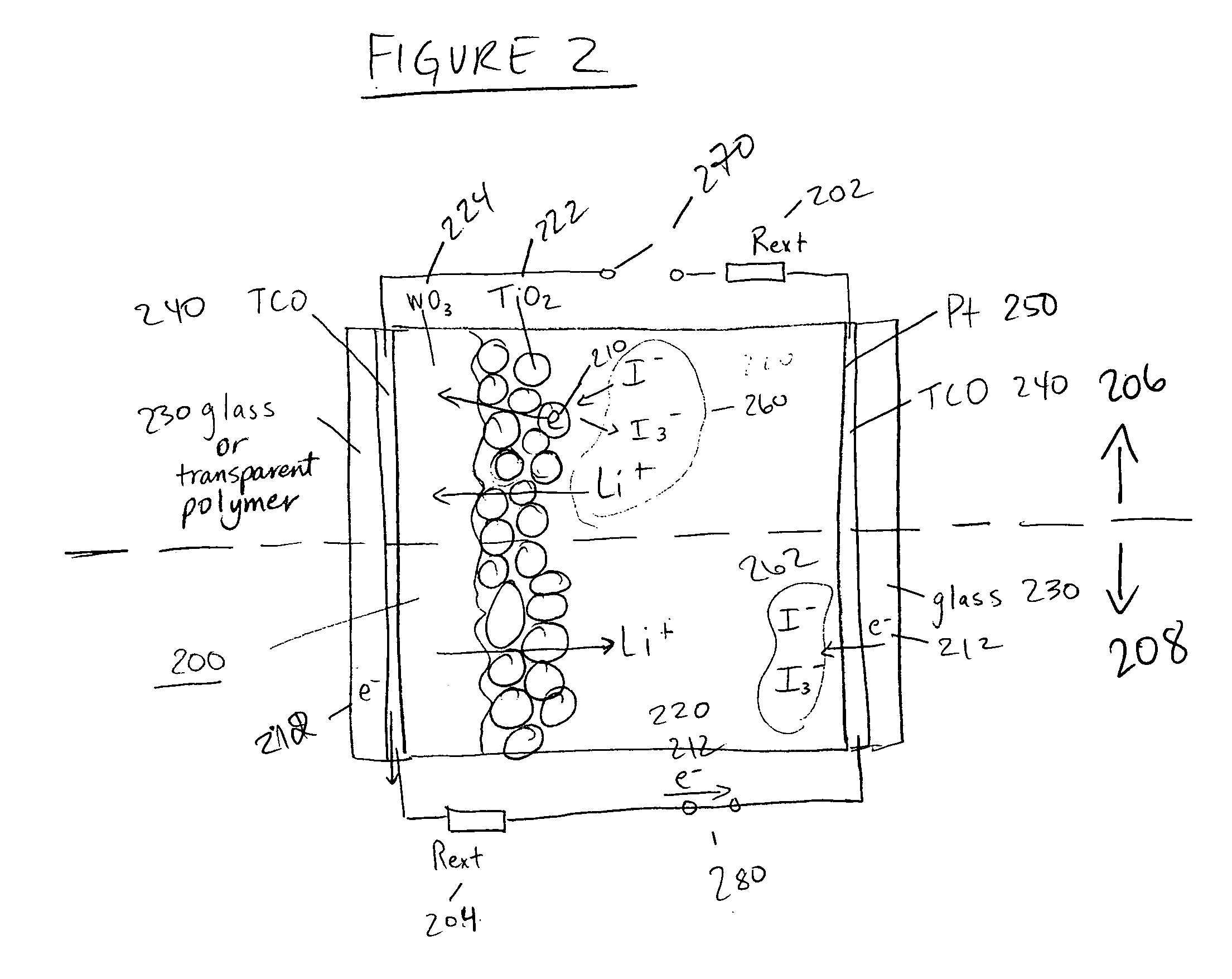 Power generating display device