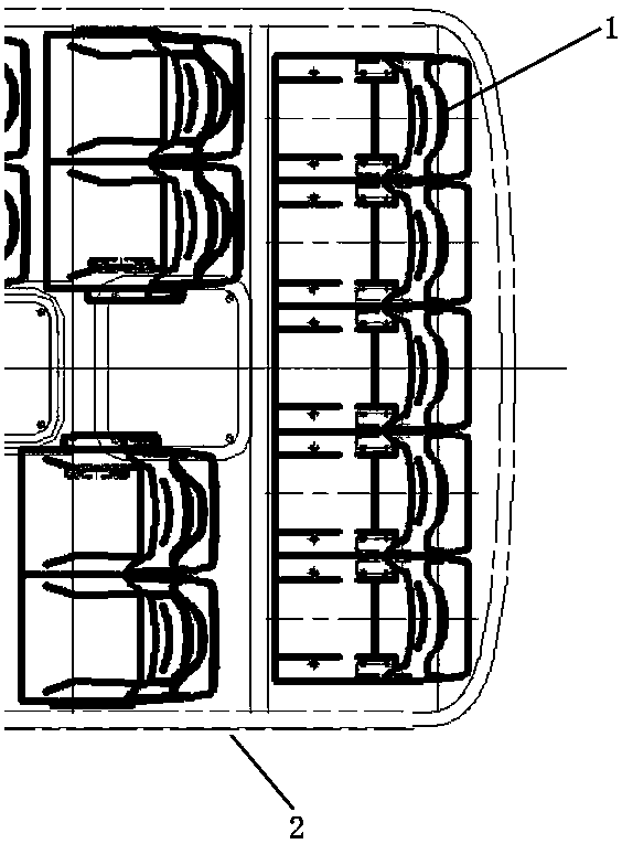 Body frame and low-wind-resistance passenger car