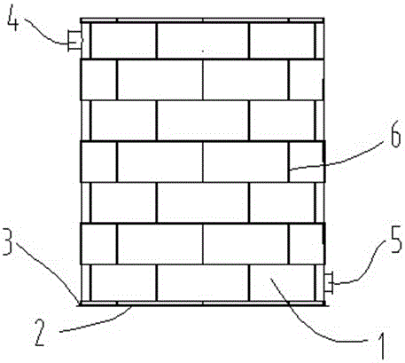 A large mine bolted steel structure cylinder