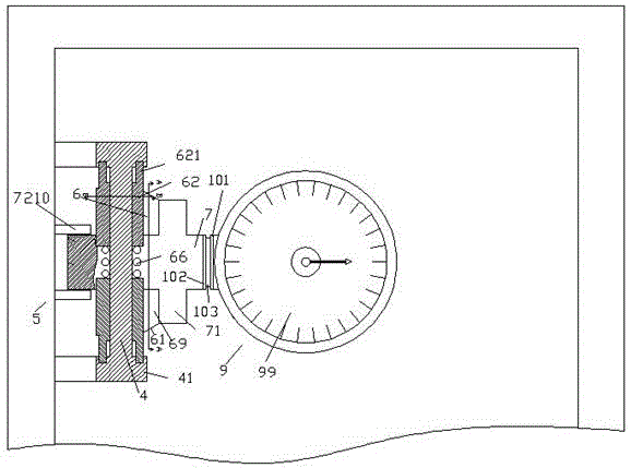 Power electrical cabinet equipment equipped with instrument panel