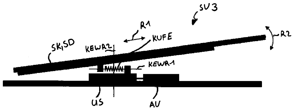 Closing device for a vehicle