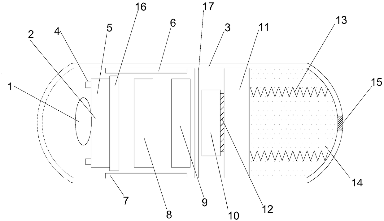 A drug-releasable capsule endoscope