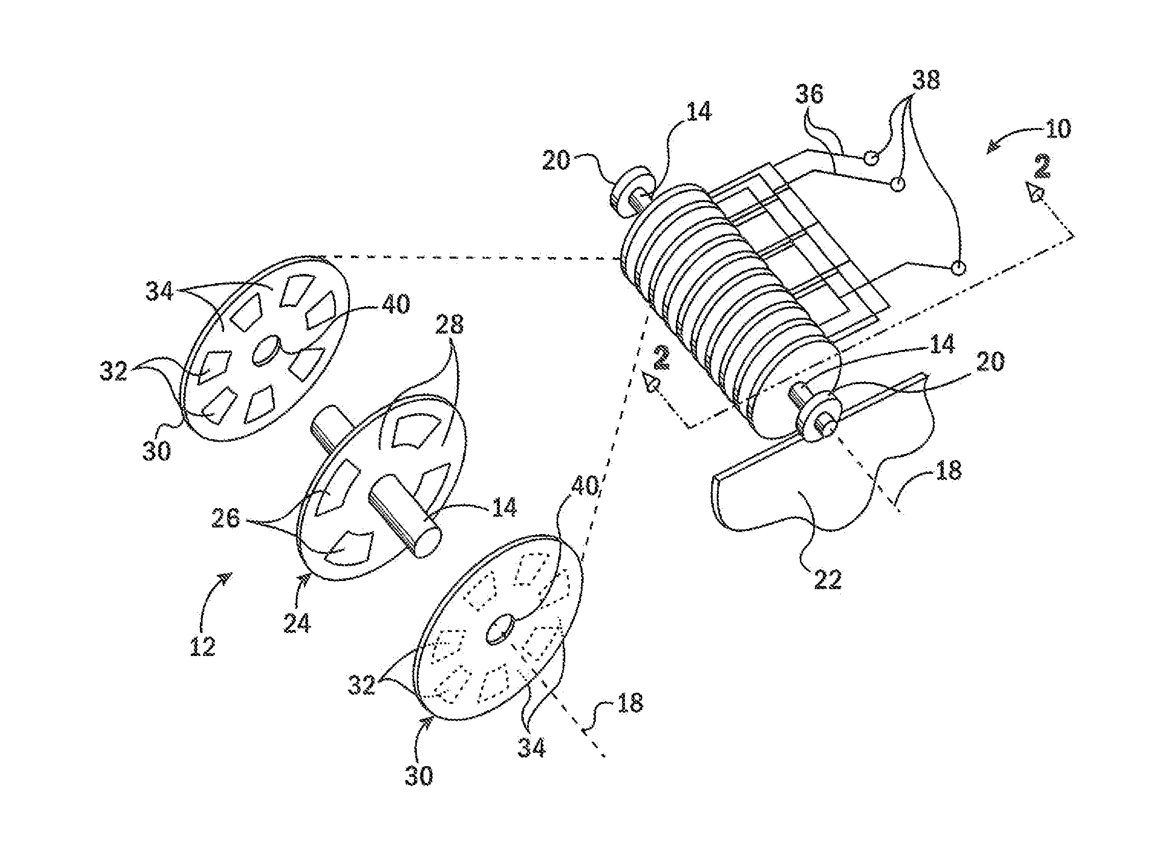 Varying Capacitance Rotating Electrical Machine