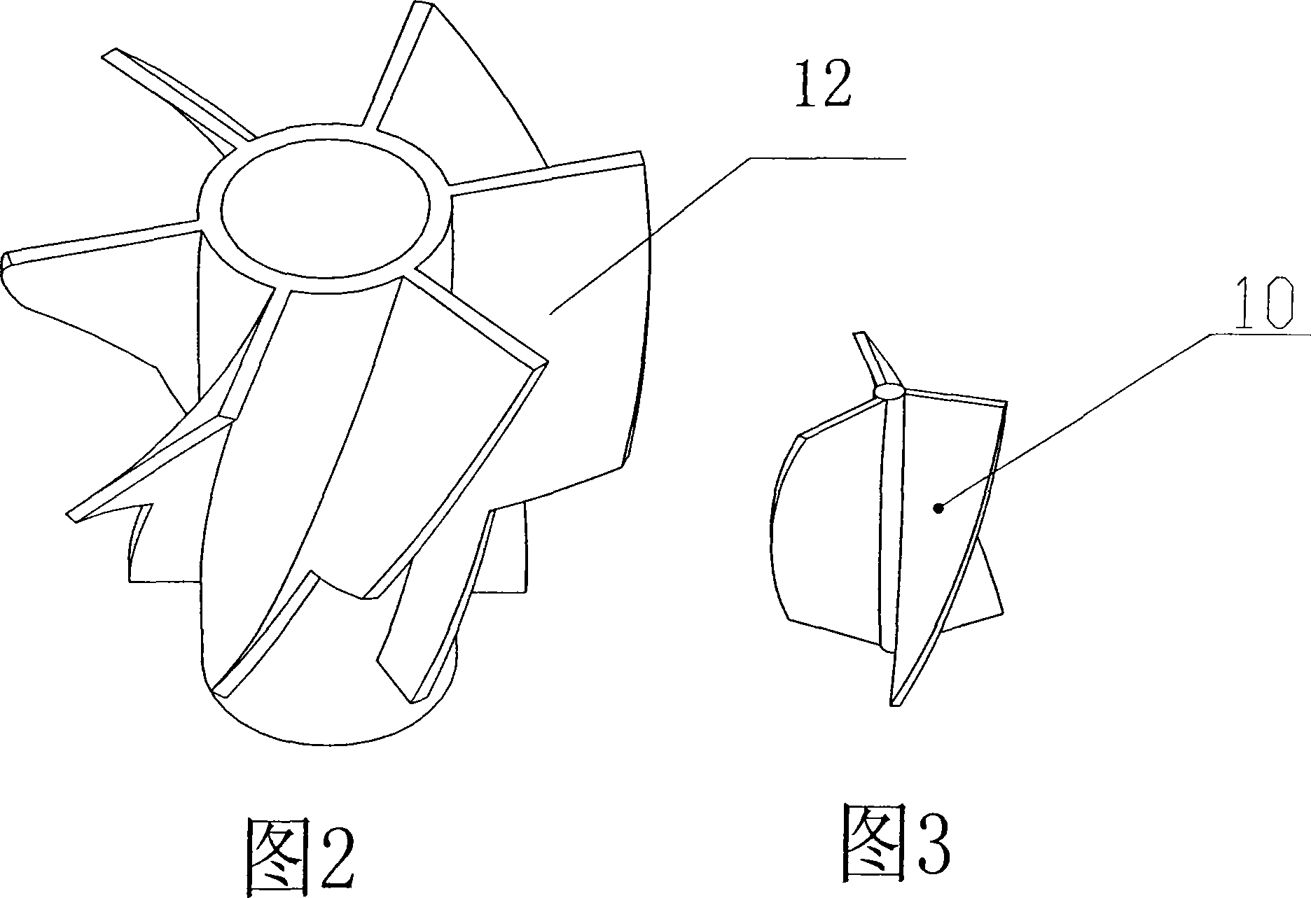 Vacuum cleaner cyclone dust cup with tri-separation function