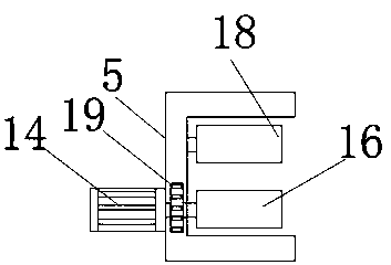 Dust removal device for processing decoration panel