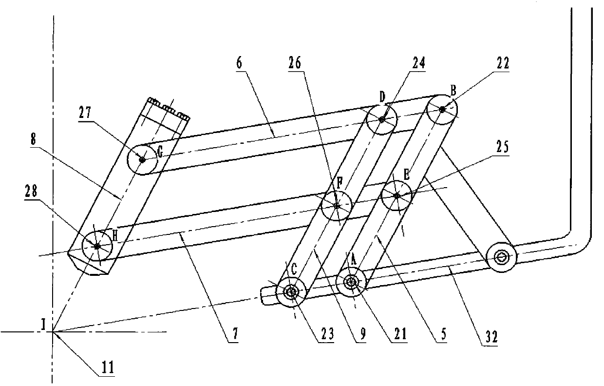 Laser cladding lateral powder feed processing head