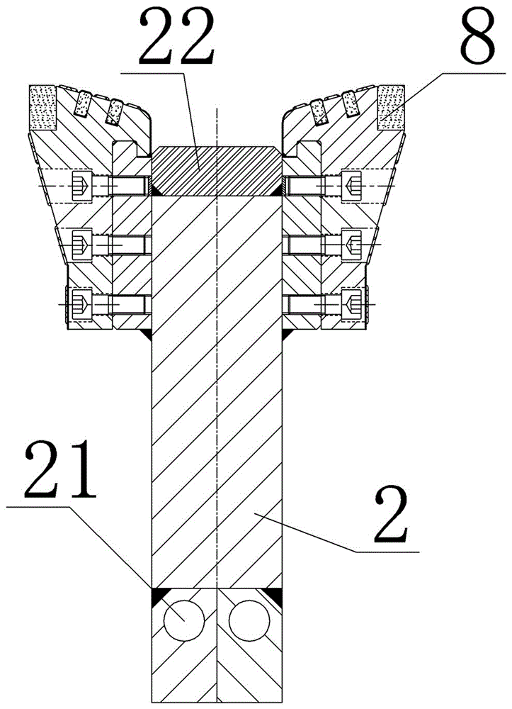 Shield cutter head with refrigeration function and shield tunneling machine