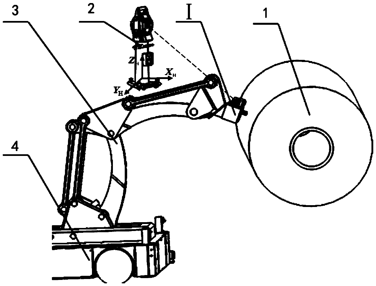 Integrated measurement method of processing process based on visual laser combination