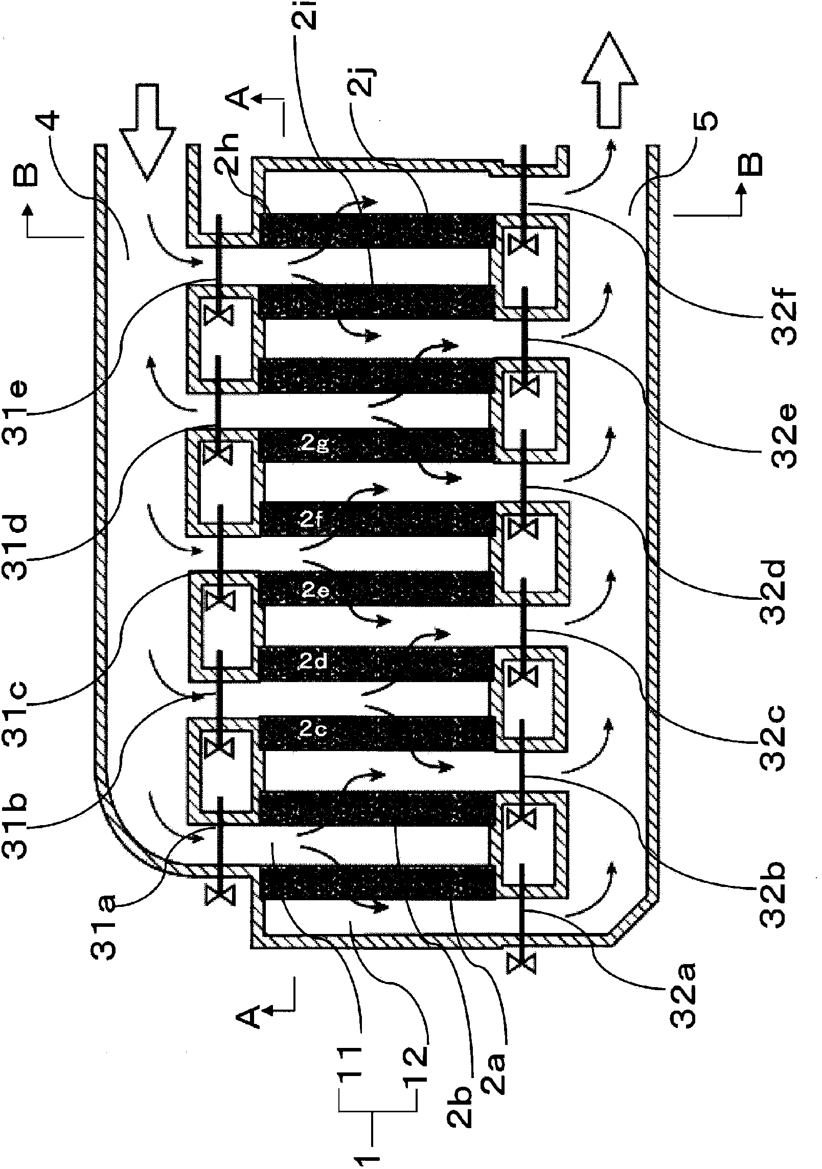 Device for eliminating N2O within exhaust gas and method for eliminating N2O