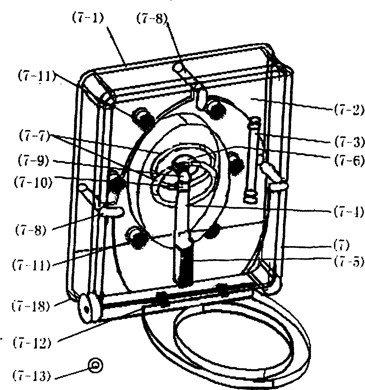 Modern ecological combined system of lavatorial appliance capable of controlling foam by digital system