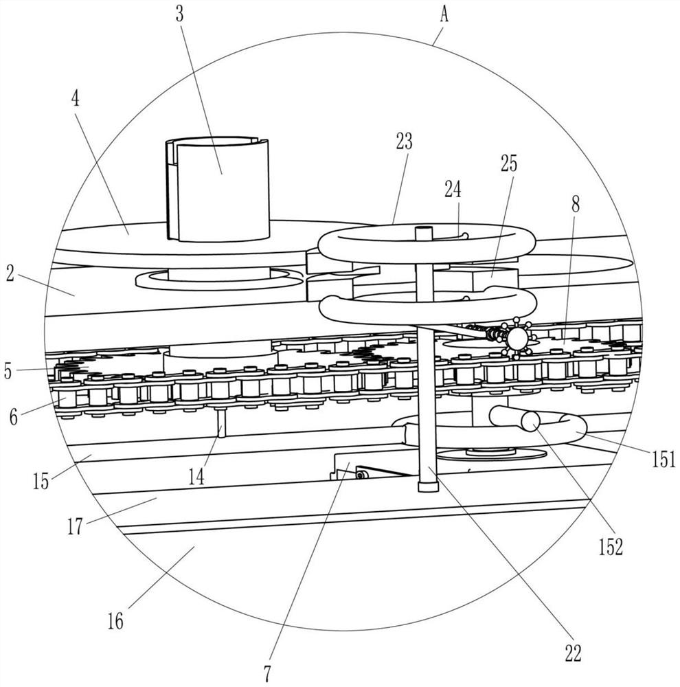 Antirust oil smearing device for concrete cutting saw blade edge