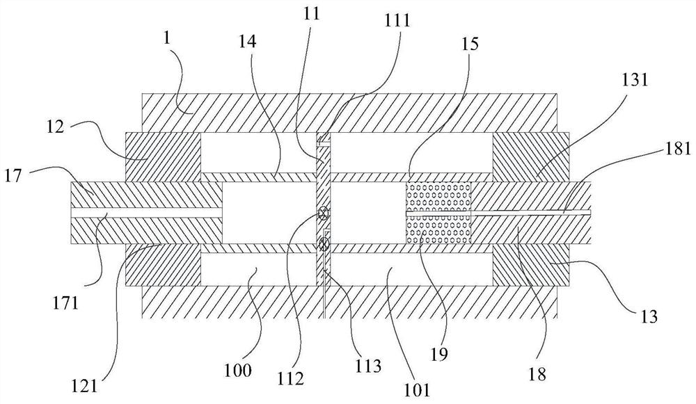 Rock core holder and molecular diffusion coefficient testing system and method