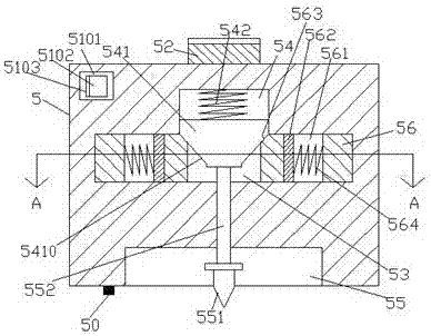 Efficient punching machine for packaging bag