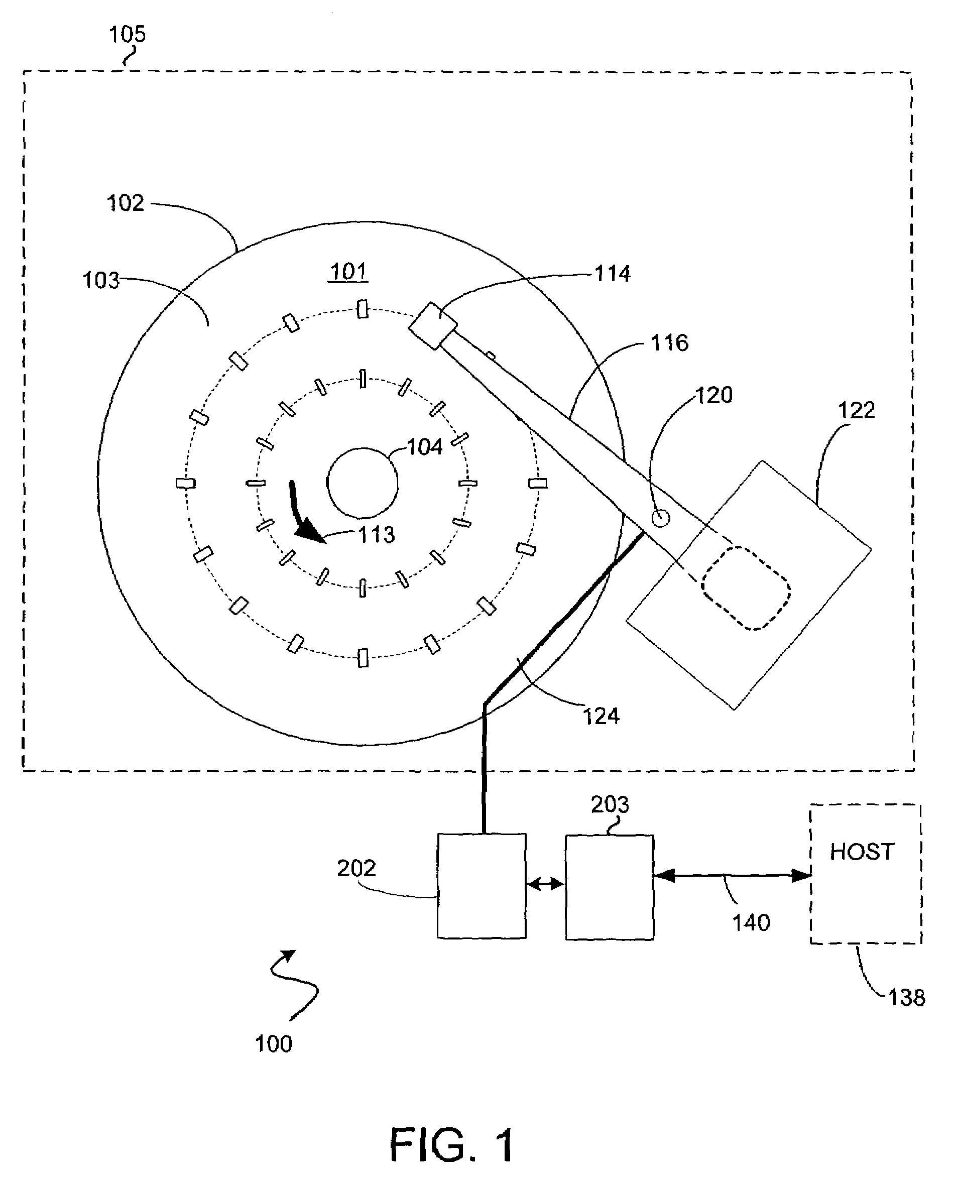 Fetch operations in a disk drive control system