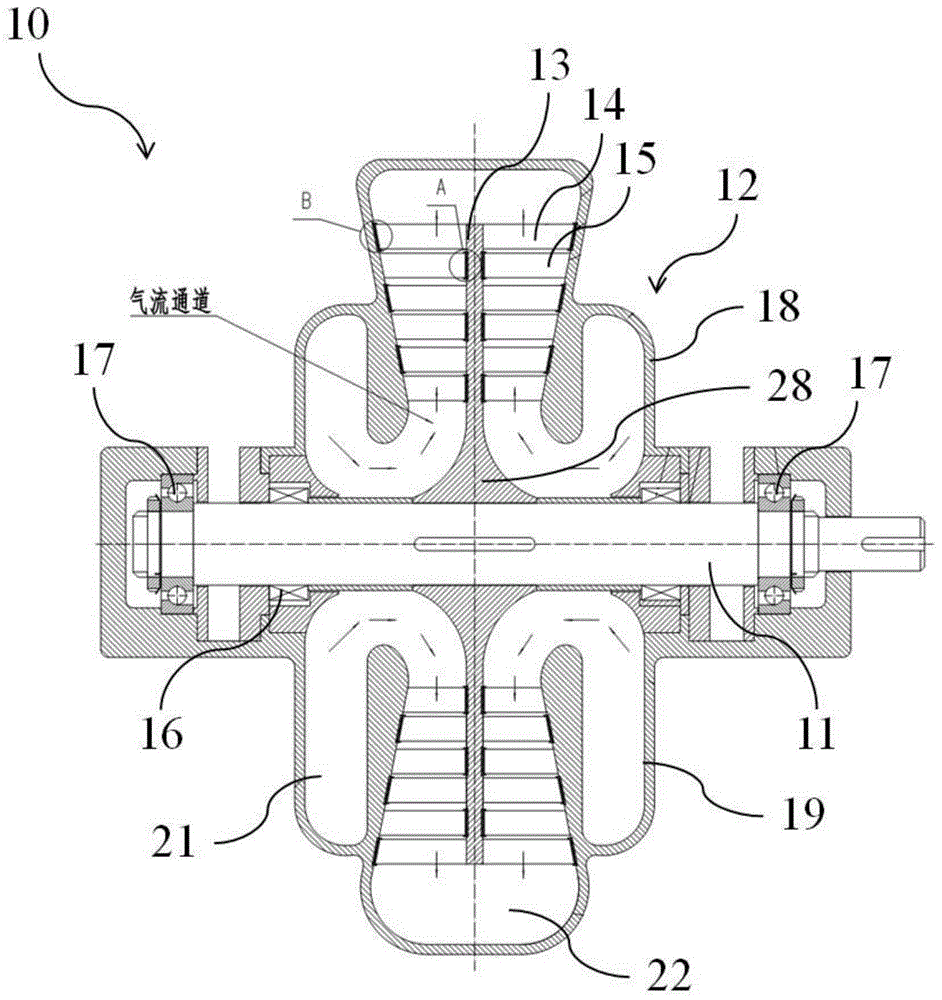 radial centrifugal turbine