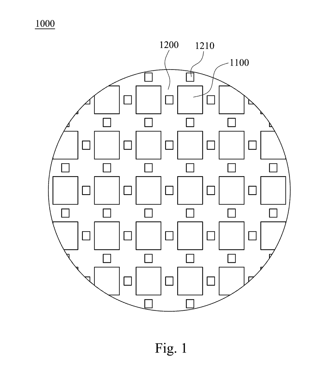 Wafers having a die region and a scribe-line region adjacent to the die region