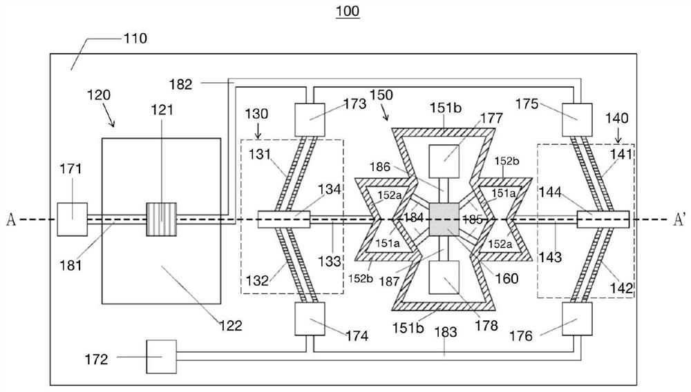 A pressure sensor based on mechanical metamaterial structure