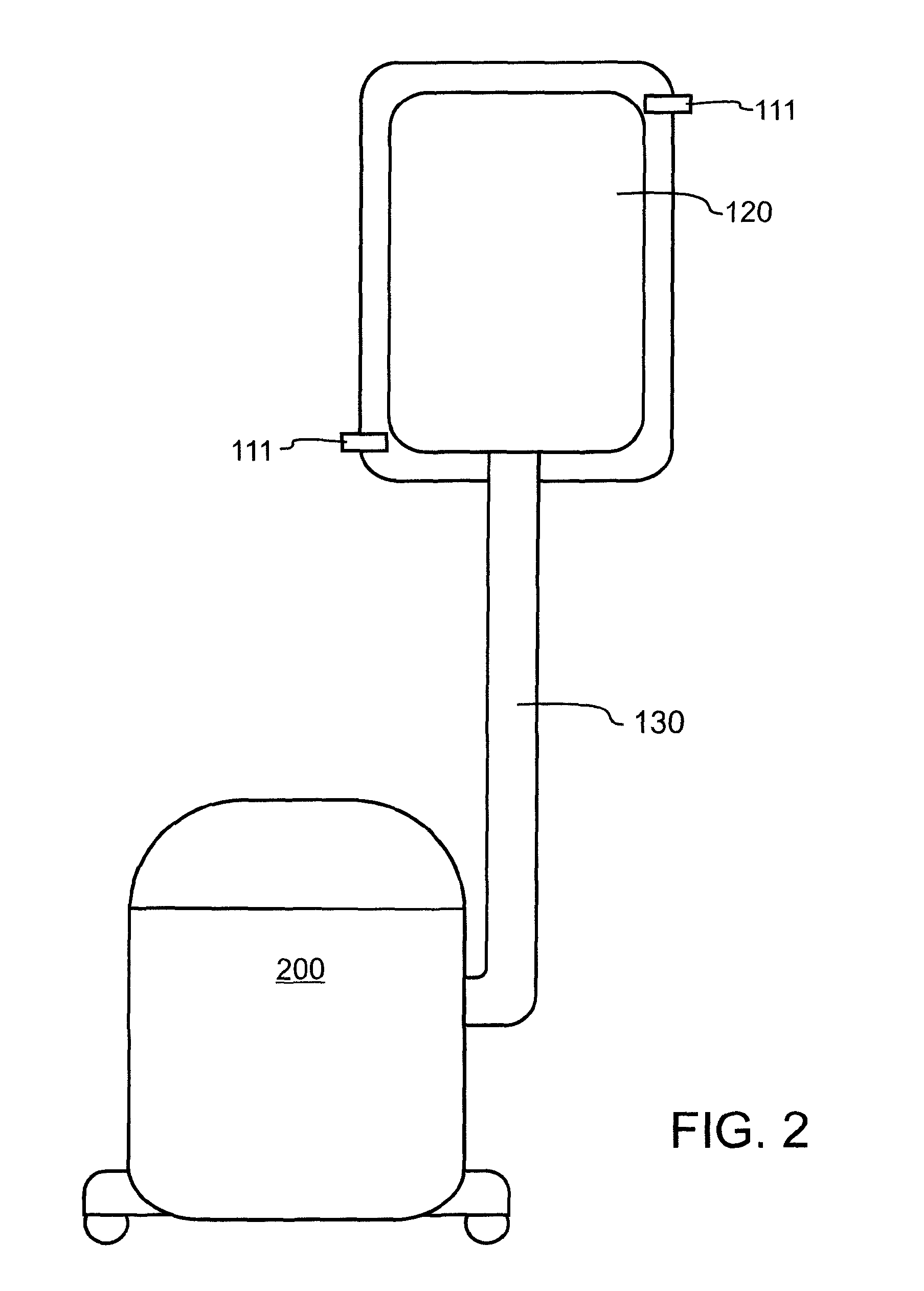 Distributed vacuum debris collector