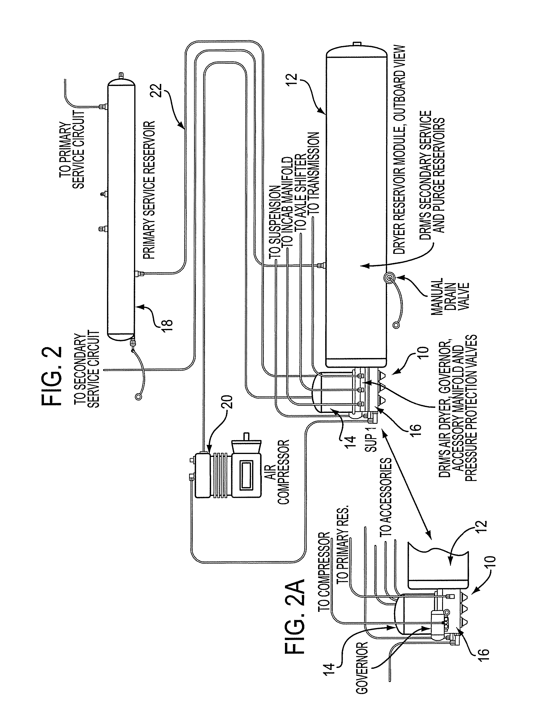 Air dryer module