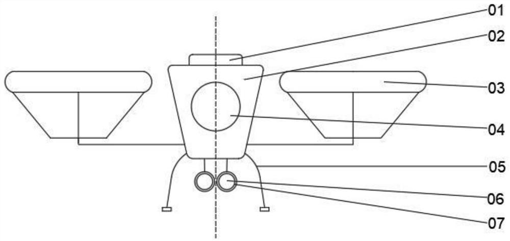 A high-rise fire-fighting drone based on a flywheel battery